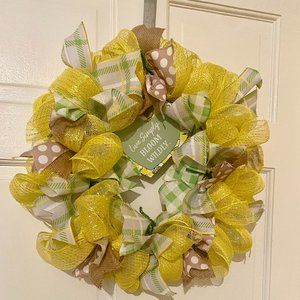 Spring time wreath